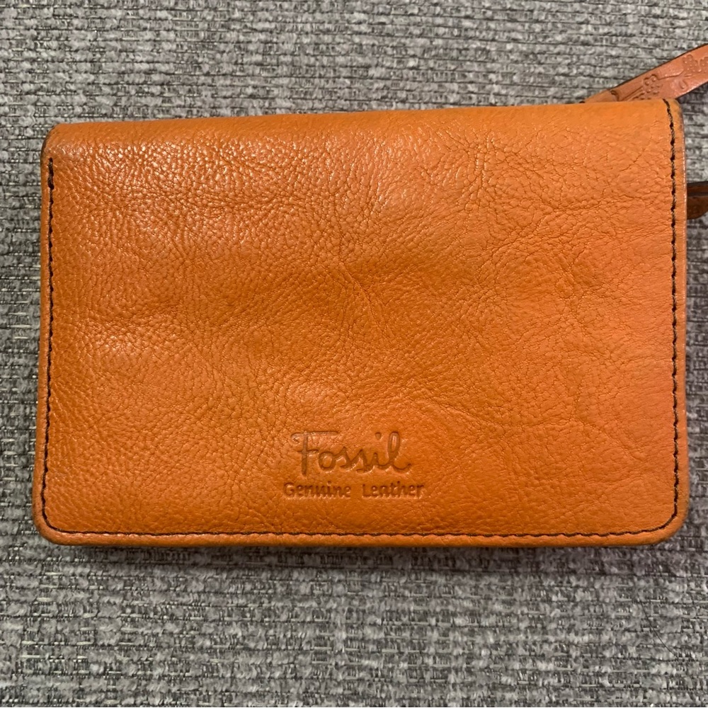 Vintage Fossil Bifold Wallet Great Condition